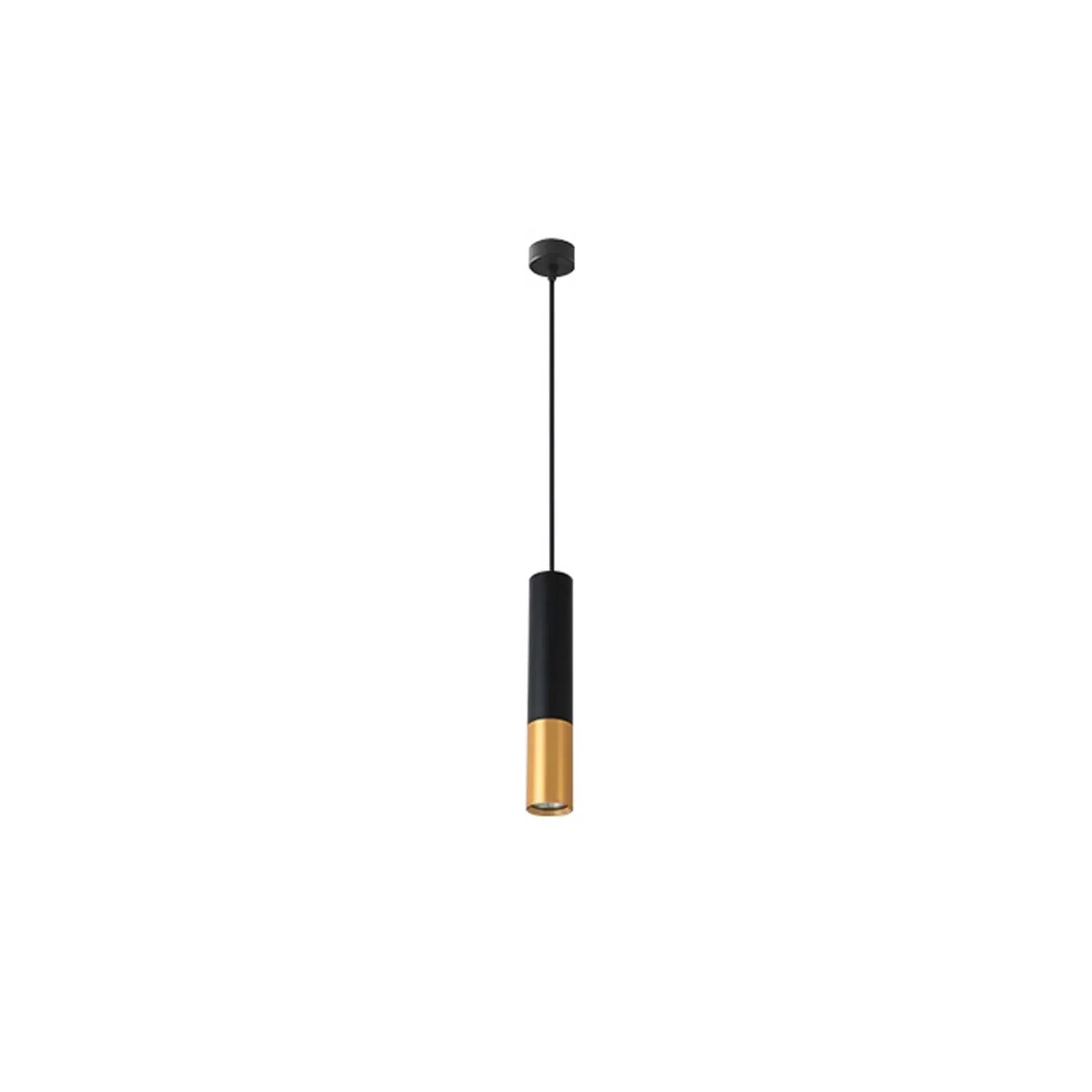 DPM Lampa wisząca 1x35W GU10 czarno-złota