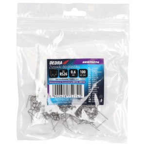 Dedra Zszywki do plastiku typ RS26 gr. 0,6 mm - 100 szt.