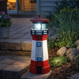 4iQ Lampka solarna Latarnia Morska wys. 27 cm