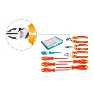 TOTAL Tools Zestaw narzędzi izolowanych - 9 cz.