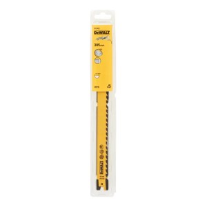 Zestaw brzeszczotów do wyrzynarki DeWalt, 5 sztuk, 305 mm, HCS, do drewna i tworzyw sztucznych.