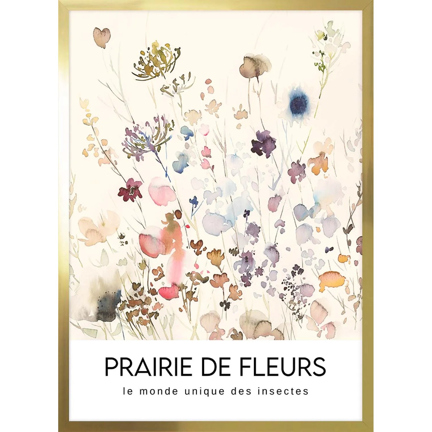 ARS LONGA Obraz MEADOW OF FLOWERS 53 x 73 cm