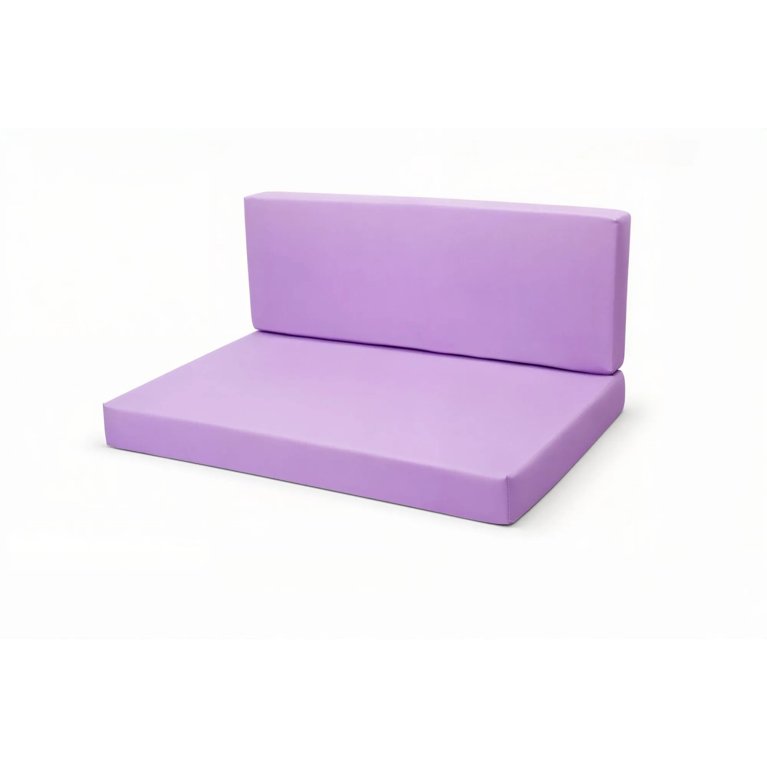 Setgarden Flat Zestaw poduszek paletowych 120x60 i 120x50 cm Jasny fiolet