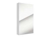 Defra Szafka Metro 1 drzwiowa z lustrem 50 x 90 biały