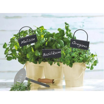 OBI Etykiety do opisu roślin szare 3 sztuki