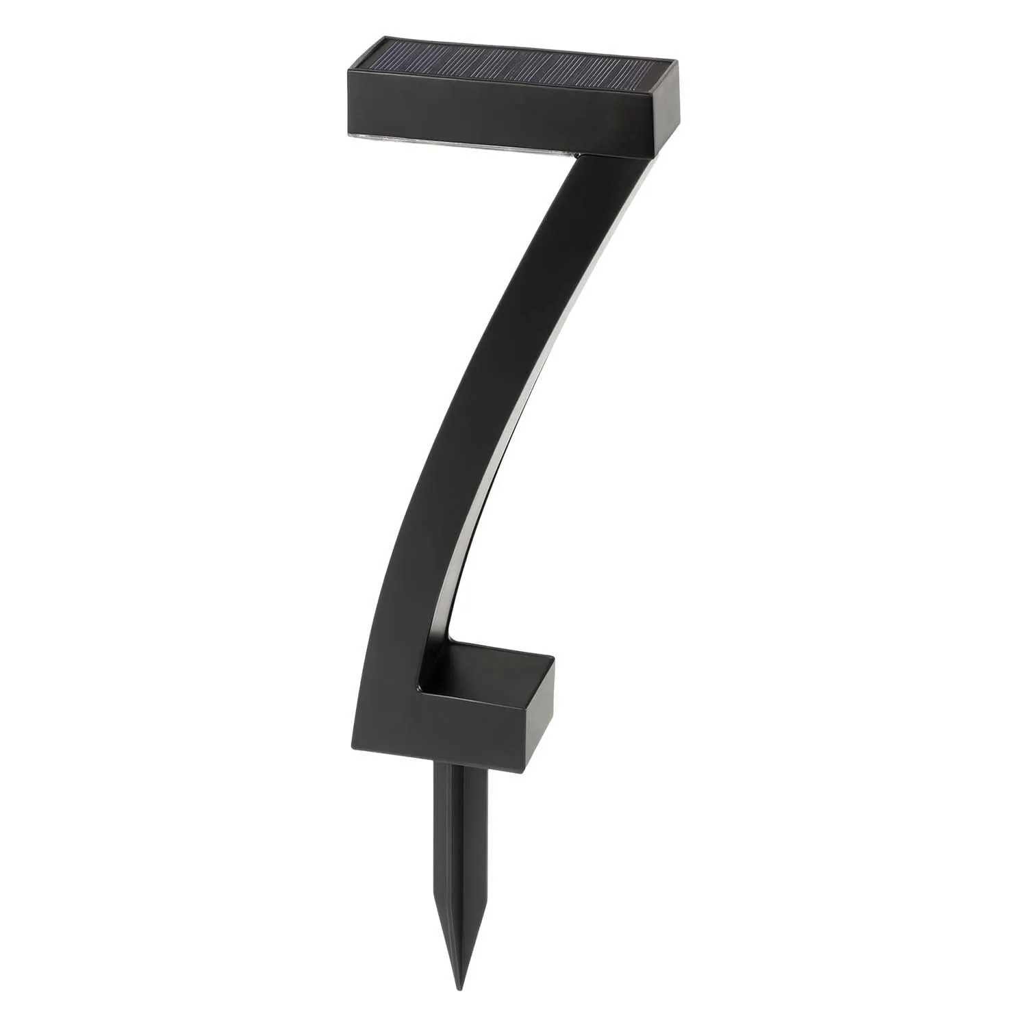 Eko-Light Lampka solarna ZORRO 0,15W 3000K 5lm IP44 wys. 45,5cm czarna