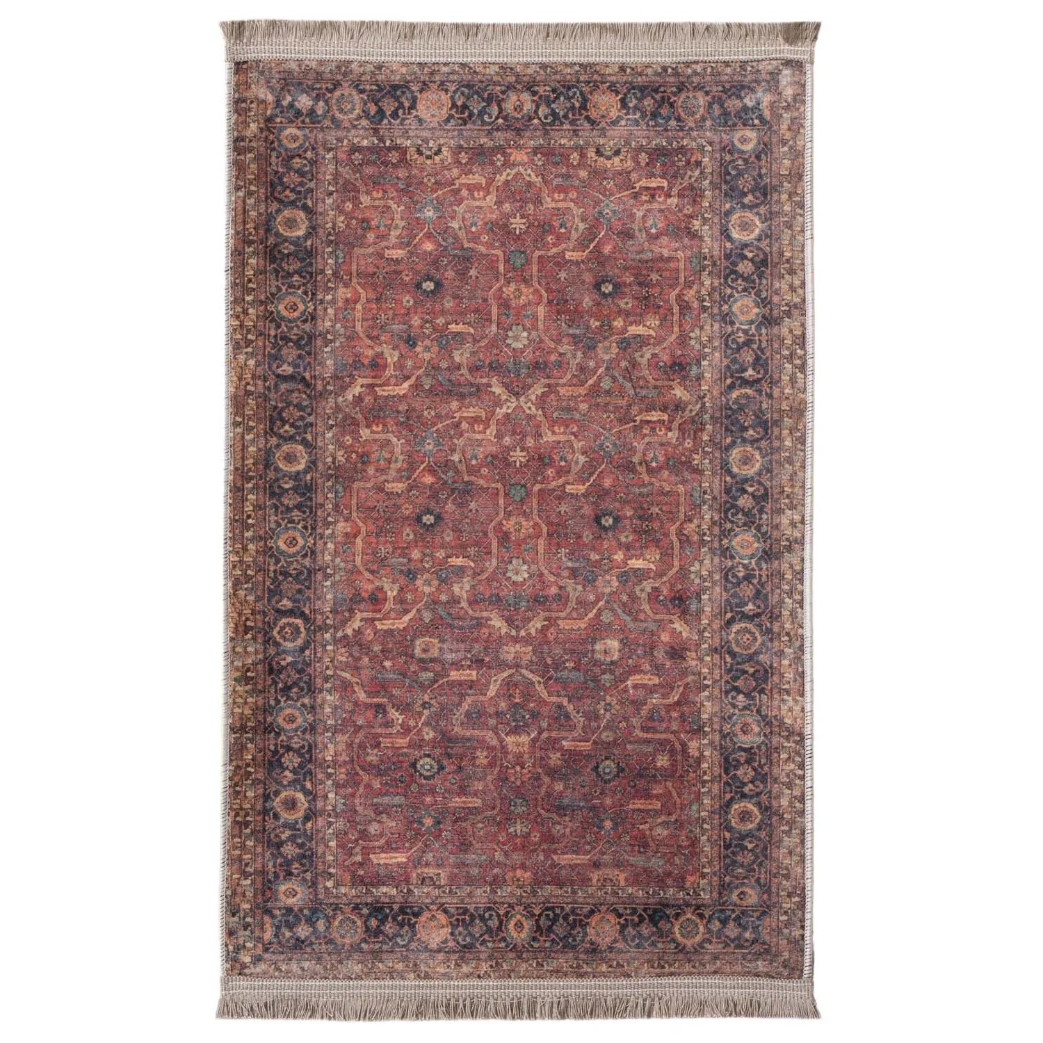 Uniglob Dywan drukowany FUME 80 x 140 bordowy