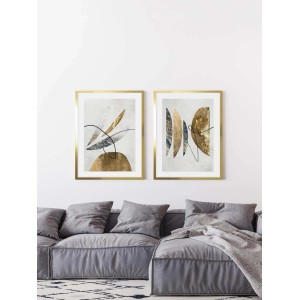 ARS LONGA Obraz GOLD LULLABY 53 x 73 cm