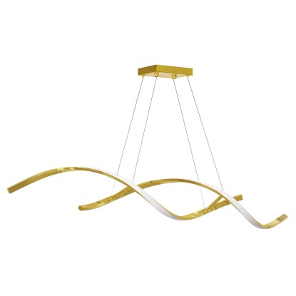 ActiveJet Lampa wisząca LED STELLA GOLD 28W 4000K 2700lm złota