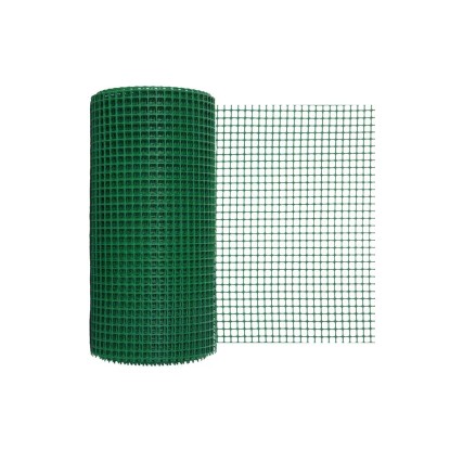 Siatka plastikowa zielona ocz. 15 x 15 mm - 0,5 x 25 m