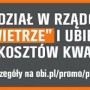 Informacja o programie dotacyjnym "Czyste Powietrze" na drzwi zewnętrzne w OBI.