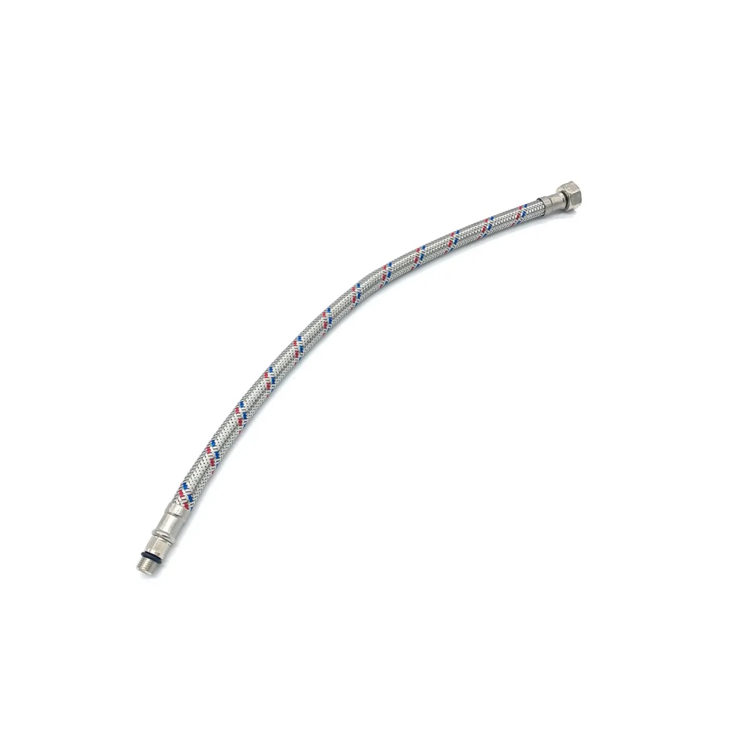 Fluvius Wężyk nierdzewny 3/8x10 L40 krótka