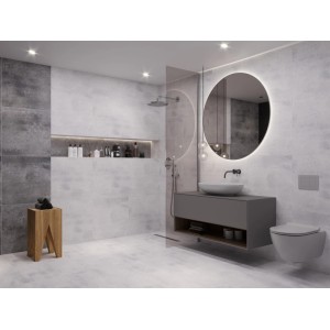 Gres szkliwiony Aplika grey light 60 x 120 cm