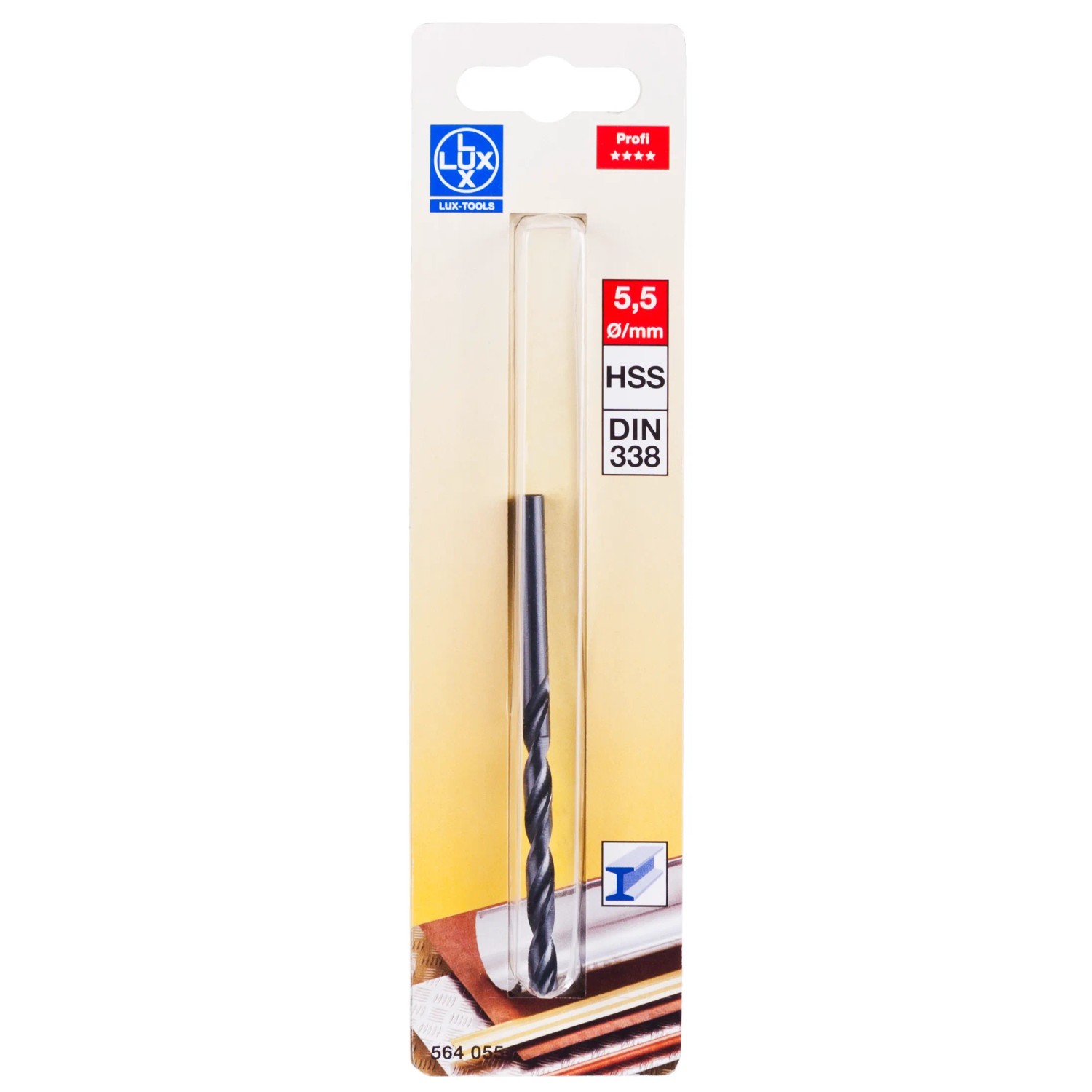 LUX-TOOLS Wiertło do metalu 5,5x93 mm