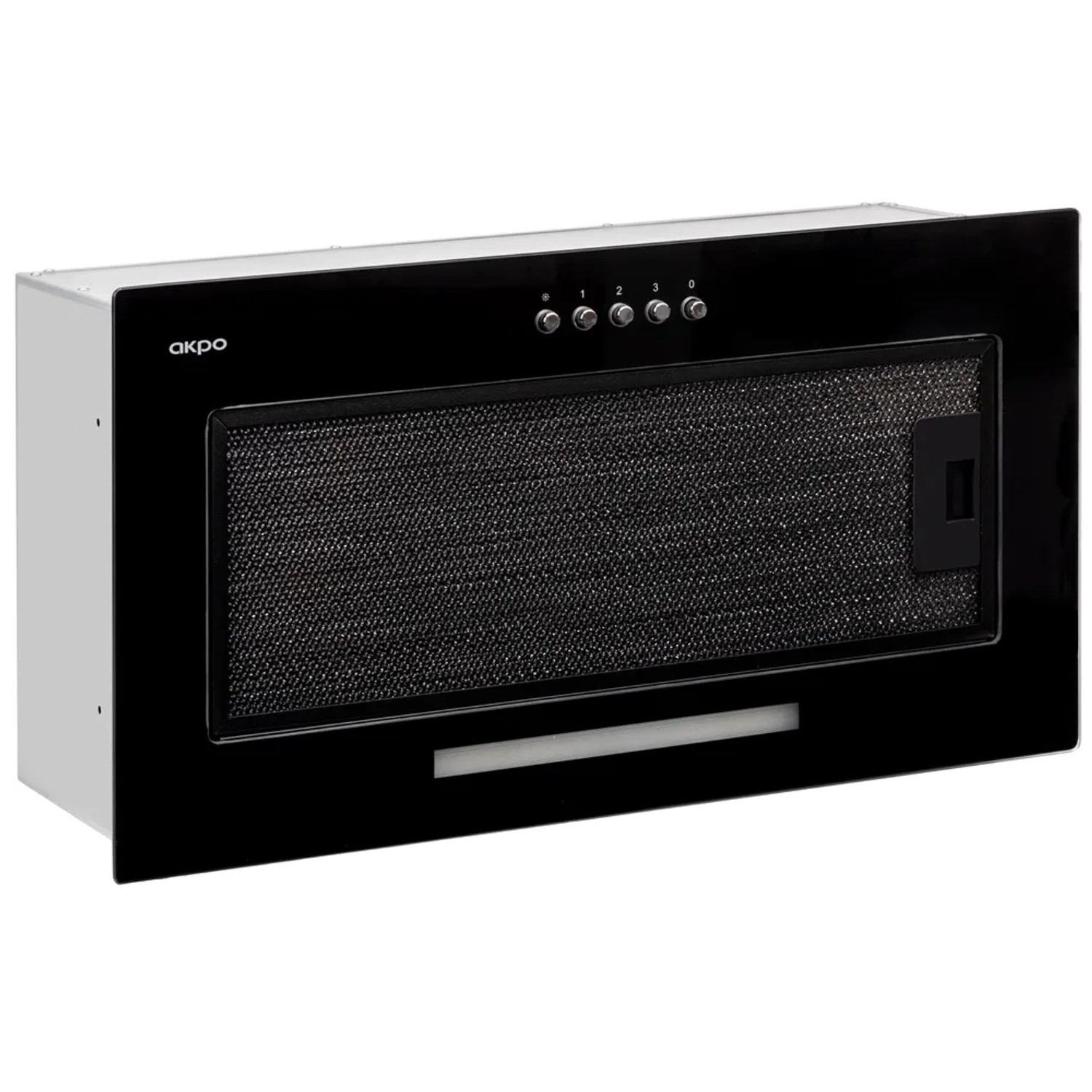 Akpo Okap szafkowy WK-7 Micra Glass czarny 53 cm