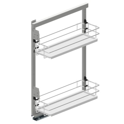 Kosz Cargo boczne Maxima EVO lewy biały 20 cm