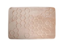 Hyggli Dywanik łazienkowy 90x60 cm beżowy