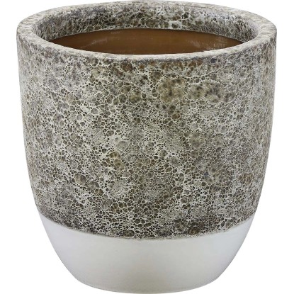 Donica Chioggia, szaro-kremowa, 26x26 cm