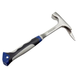 LUX Latthammer młotek ciesielski, stalowy, 770g, z niebiesko-szarym uchwytem Comfort do precyzyjnej pracy.