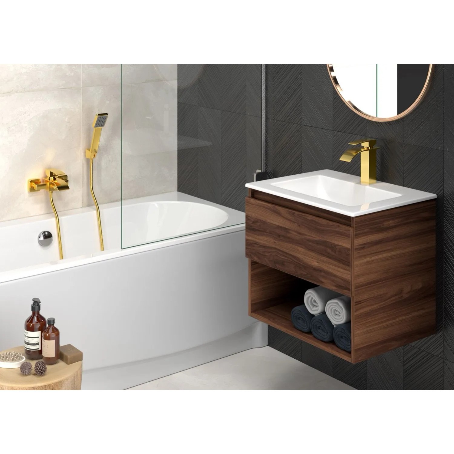 Granitan Bateria wannowa Elva gold_8
