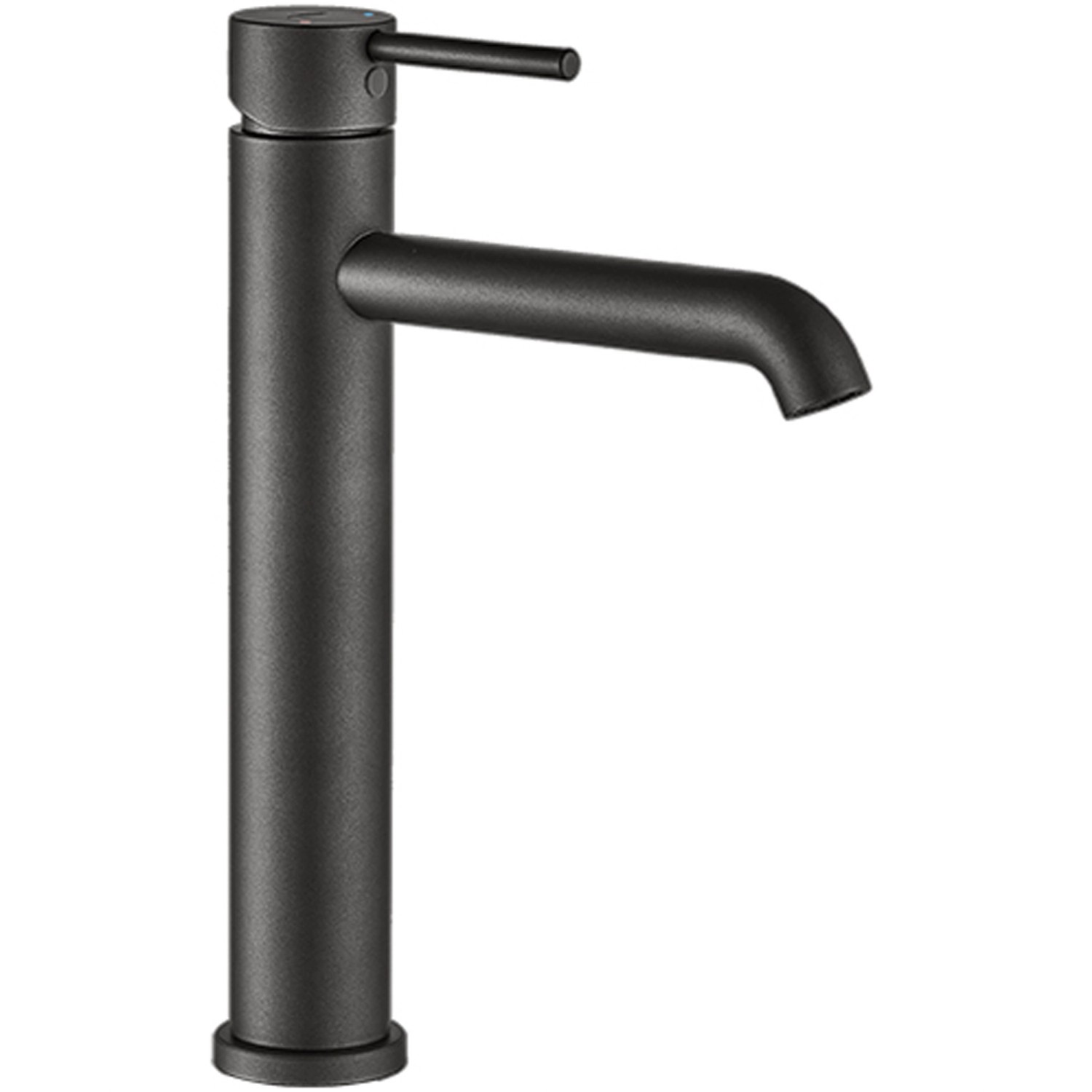 Kuchinox Bateria umywalkowa stojąca nablatowa Noia czarna