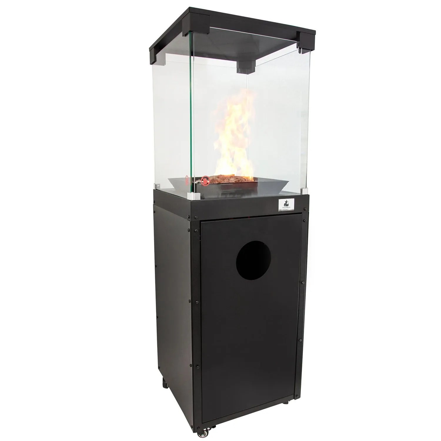 4IQ Ogrzewacz tarasowy LAVA ROCKS 8,0 kW - 43 x 43 cm