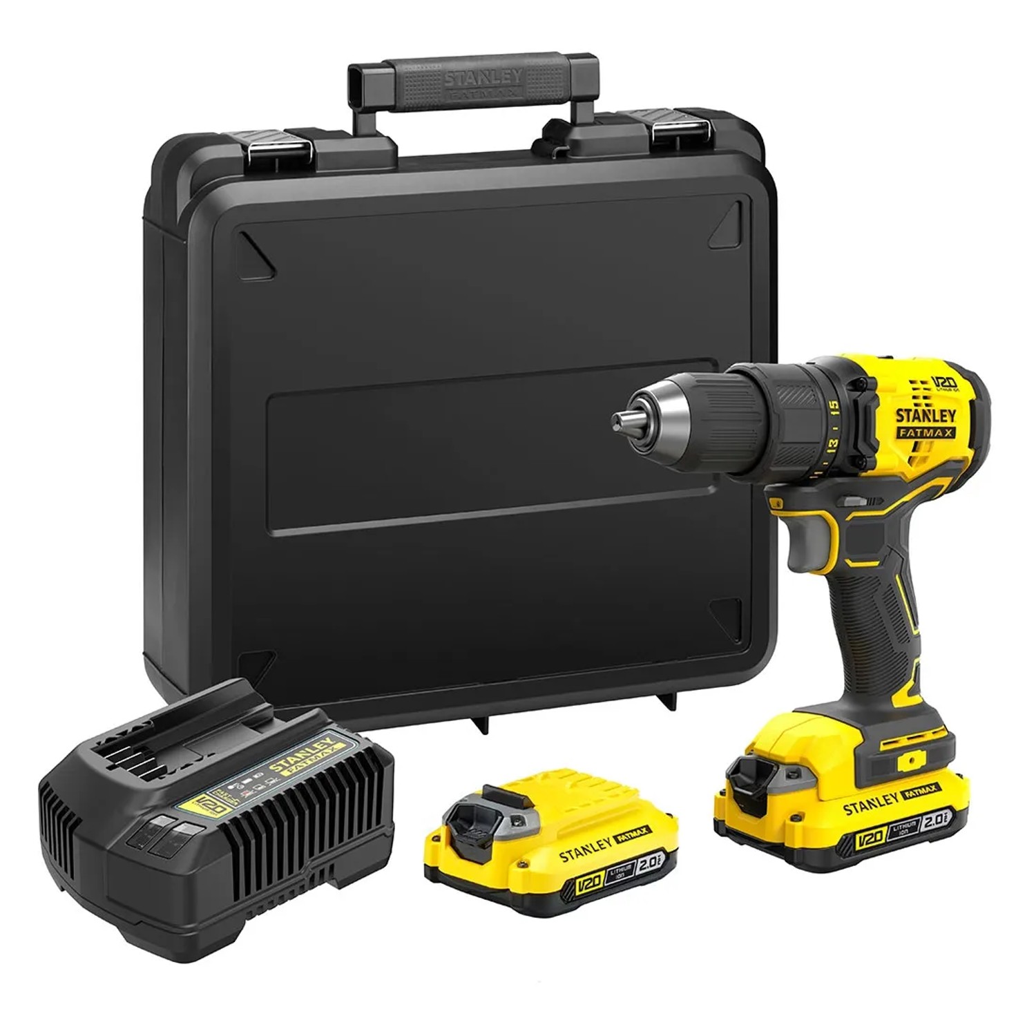 WKRĘTARKA 18V V20 STANLEY SFMCD710D2K-QW