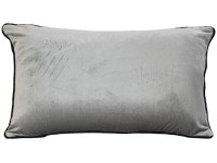 Poduszka POSH CHIC srebrna 30 cm x 50 cm