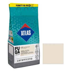 Opakowanie fugi do płytek Atlas Fuga, odcień 018, do spoin.