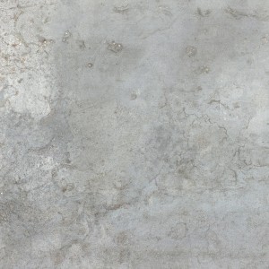 Szara płytka podłogowa z delikatnym marmurkowym wzorem do użytku wewnętrznego i zewnętrznego.