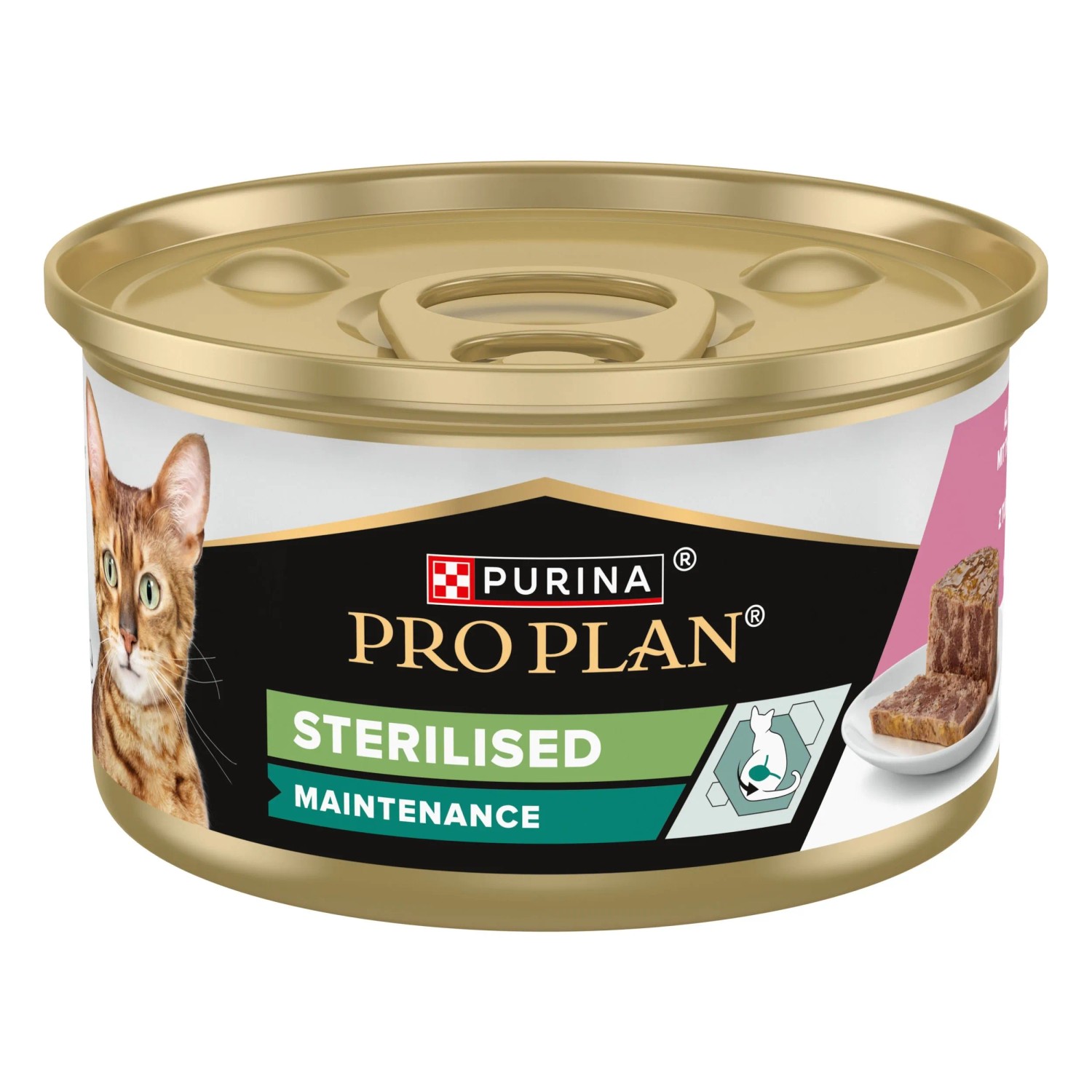 PRO PLAN Sterilised Cat Łosoś Tuńczyk dla Kota Puszka 24x85g