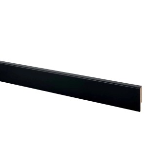 Czarna listwa przypodłogowa
