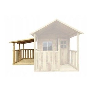 Drewniana dobudówka do domku zabaw, kategoria: Domki.