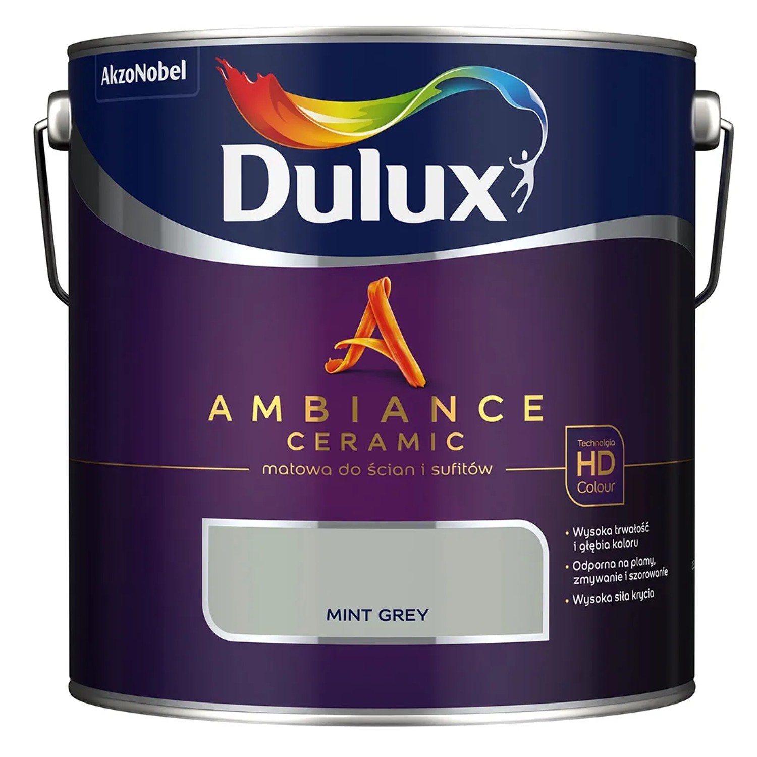 Farba Dulux Ambiance Ceramic mint grey 2,5 L