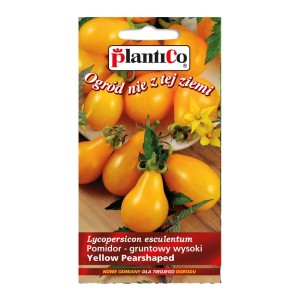 Opakowanie nasion żółtych pomidorów gruszkowych (t.b.t.) do uprawy warzyw.