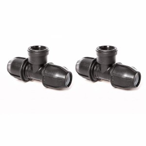 Trójnik PE 25-1"GW-25 mm Fish PN16