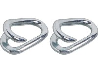 Ogniwo zapasowe ocynkowane 4mm 2szt. Ogniwo zapasowe ocynkowane 4mm 2szt.