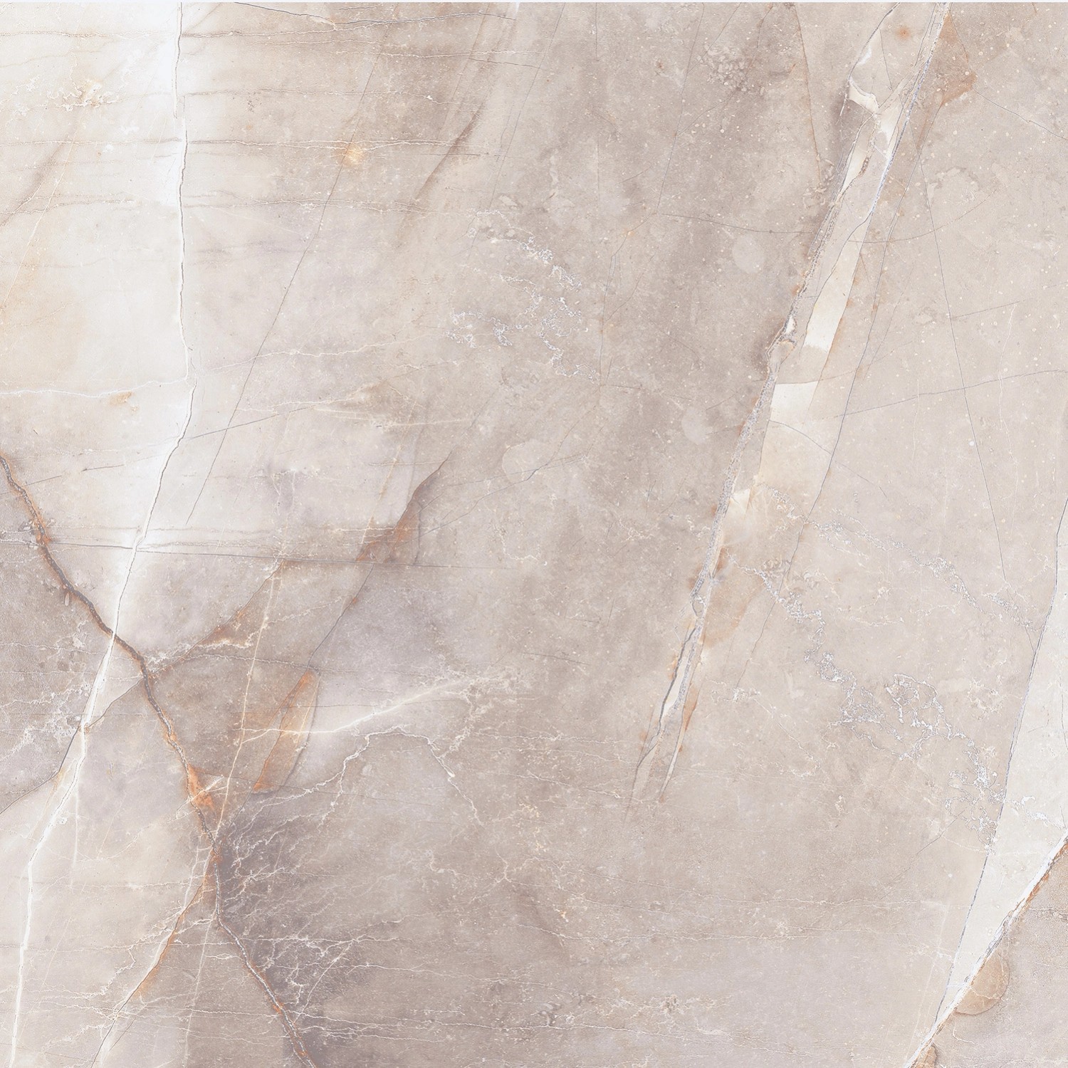 Gres szkliwiony polerowany Marmo beige 60 x 60 cm