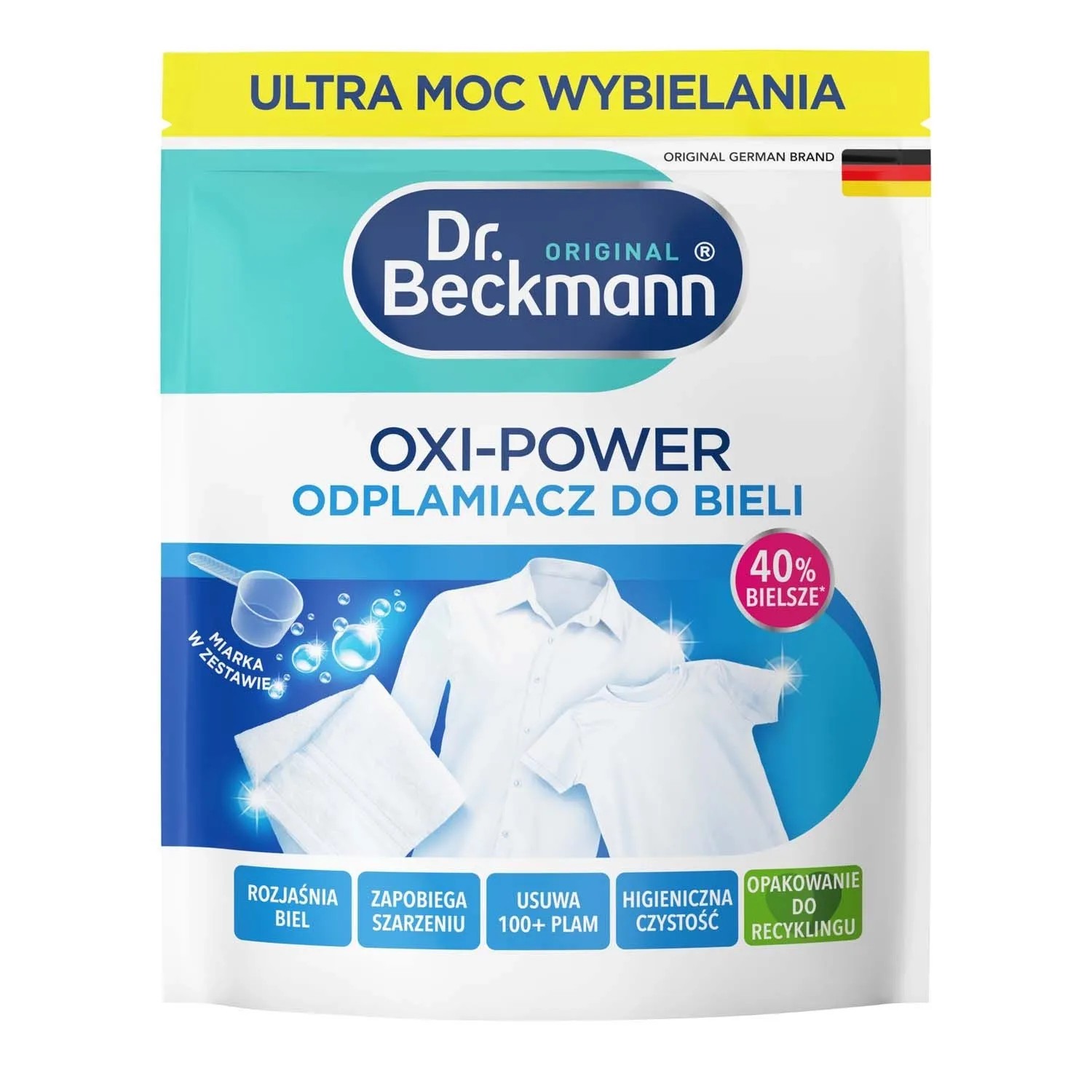 Dr. Beckmann Oxi-Power odplamiacz do bieli 400 g