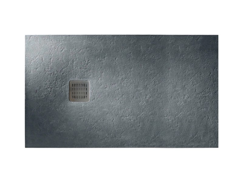 Roca Brodzik prostokątny Terran kompozytowy szary 160x100x3,1 cm