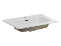 Umywalka Go 1K 80 prostokątna wpuszczana 81x46x17