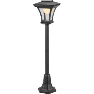 Lampa solarna LED GUSPINI 4w1 wys. 120 cm IP44 czarna