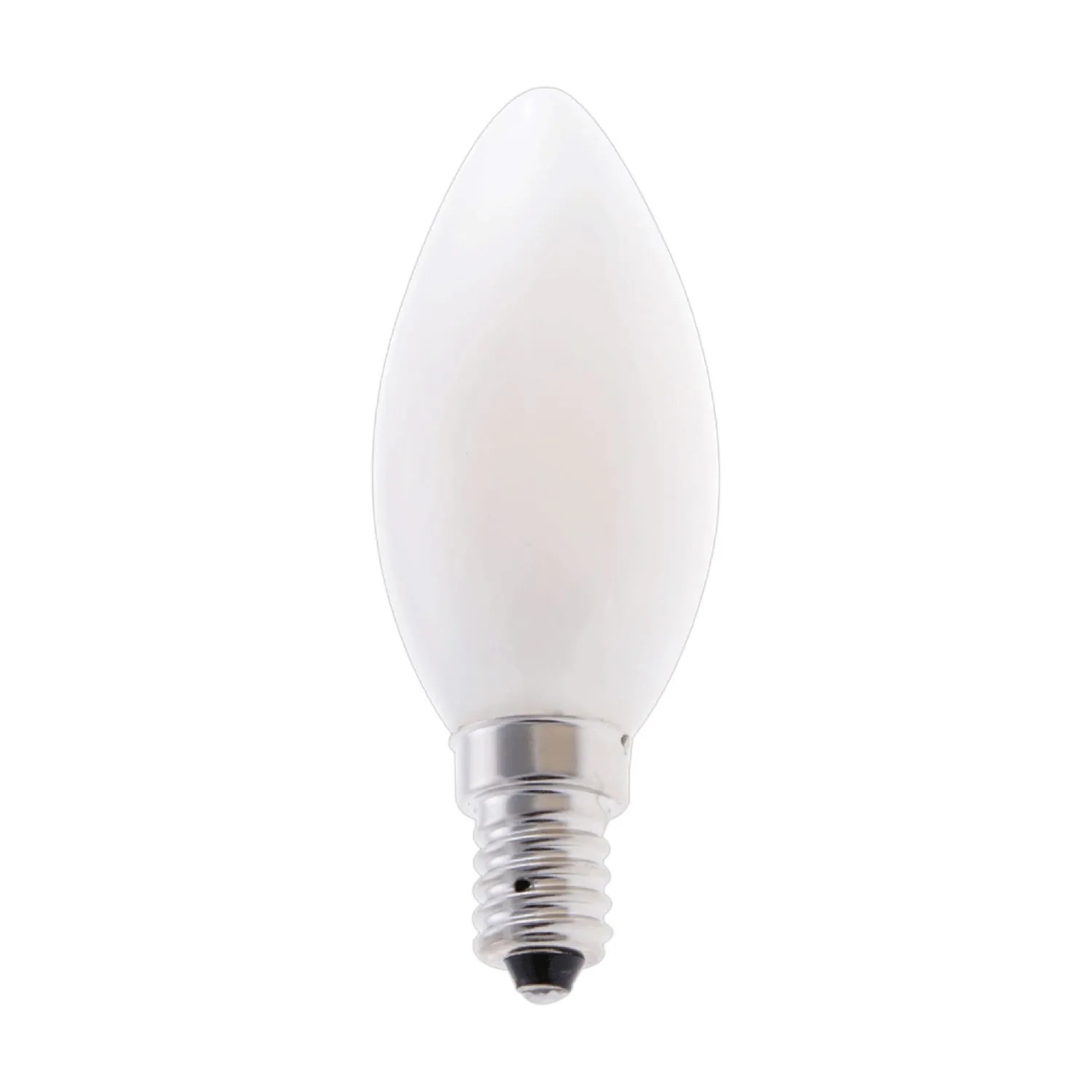 Bright Home Żarówka filamentowa C35 E14 6W 4000K 806lm mleczna