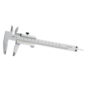 Suwmiarka LUX Comfort 150 mm ze stali narzędziowej do precyzyjnych pomiarów.