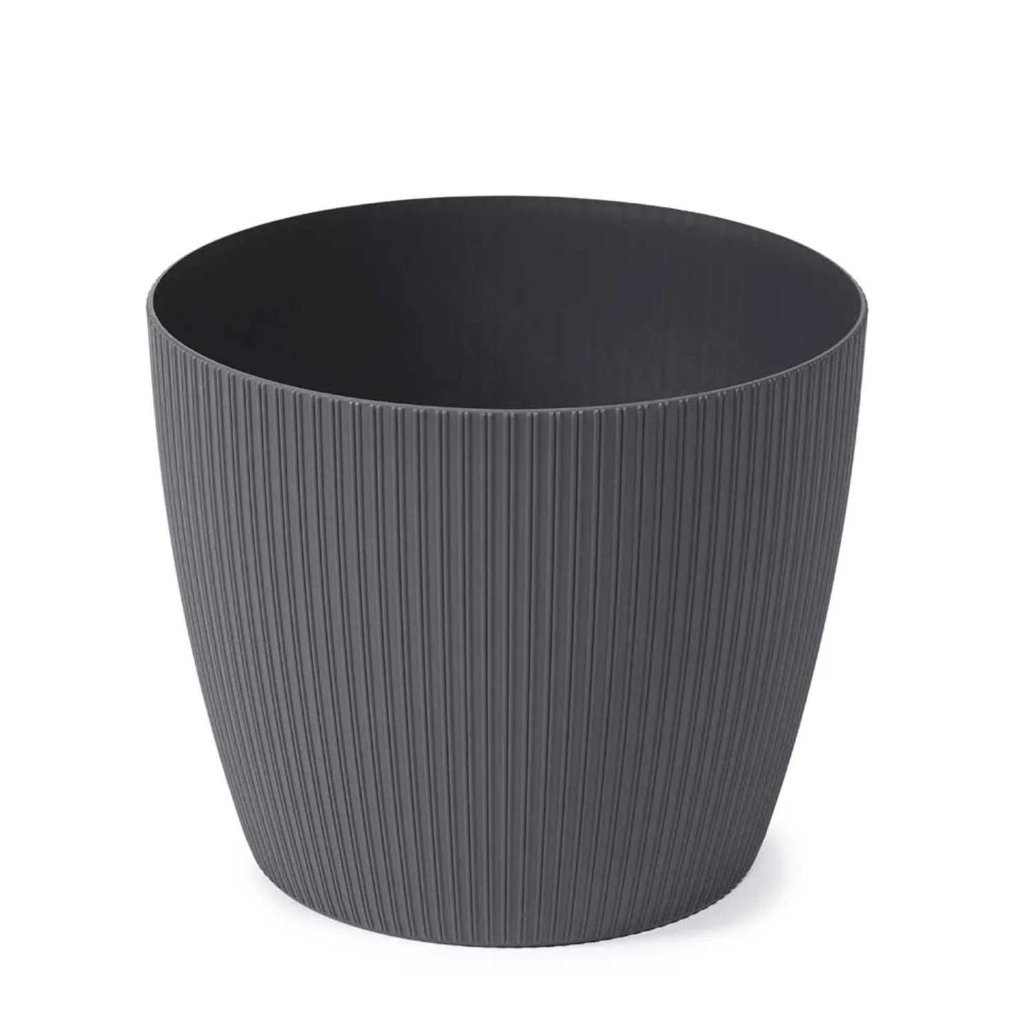 Osłonka Magnolia recycled antracyt - 19 cm