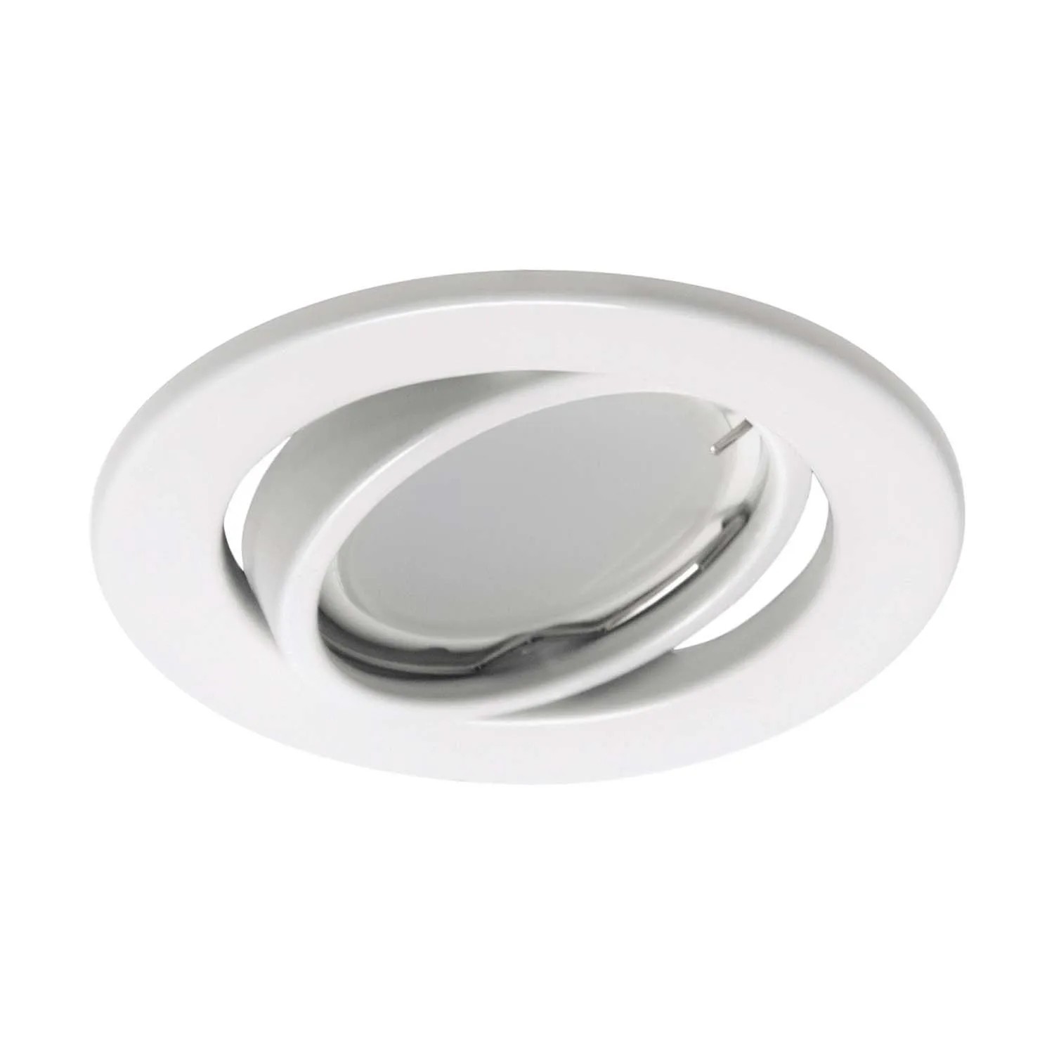 Struhm Lampa podtynkowa KAJKA C 1xGU5.3/MR16 50W śr. 9cm biała