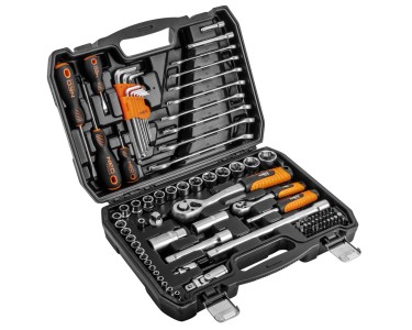 Neo Tools Zestaw kluczy 100-elementowy 1/2'', 1/4'' kupuj w OBI
