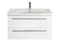 Elita Zestaw Cheese Szafka Z Umywalką Biała 60 Cm