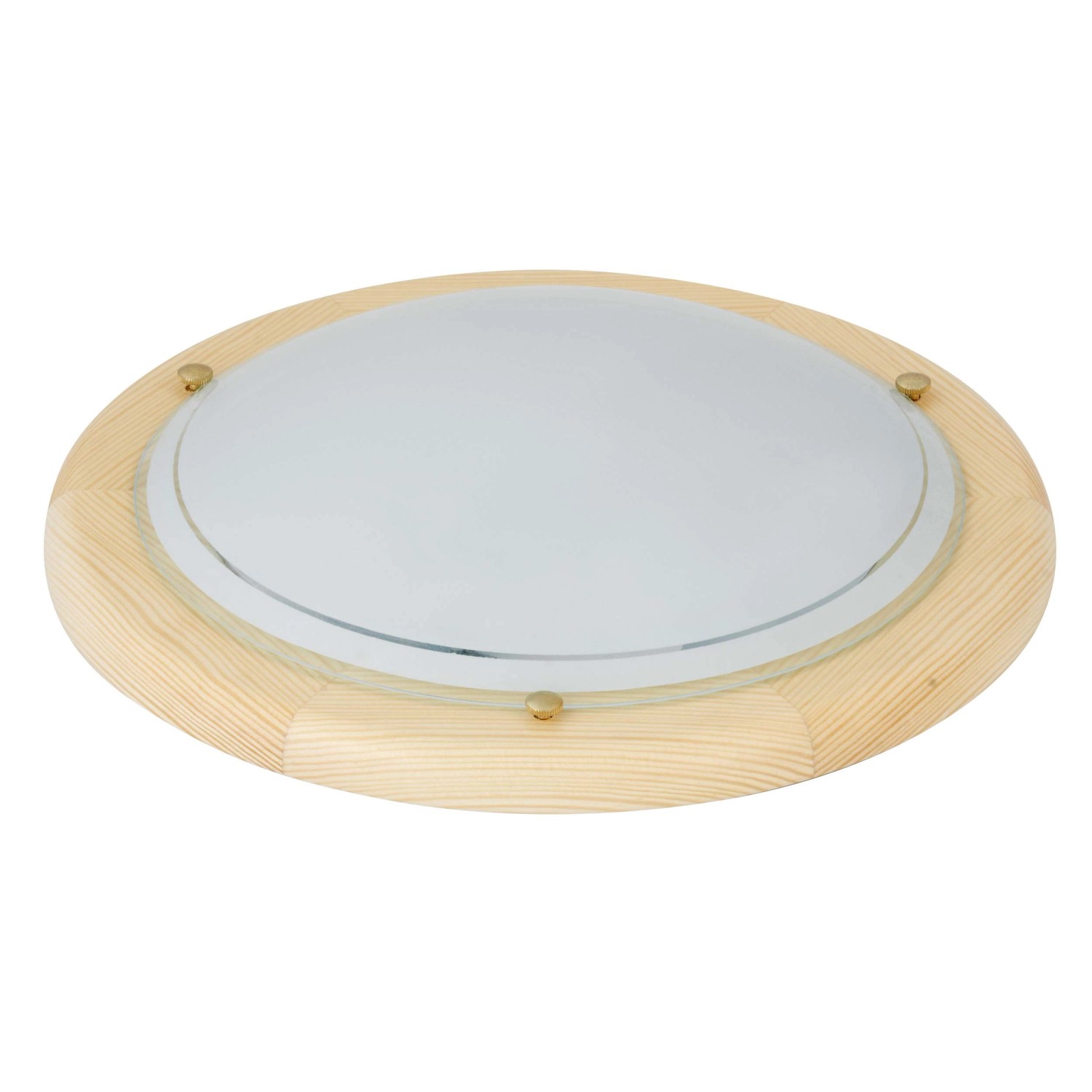 Rabalux Plafon UFO 1xE27 60W śr. 30 cm jasne drewno