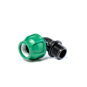 Kolano PE 25 mm 3/4" Bergo PN10 - 2 szt.